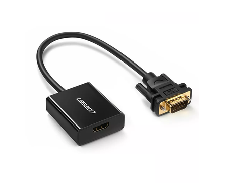  Cáp chuyển đổi Ugreen 50945 VGA sang HDMI + Audio 