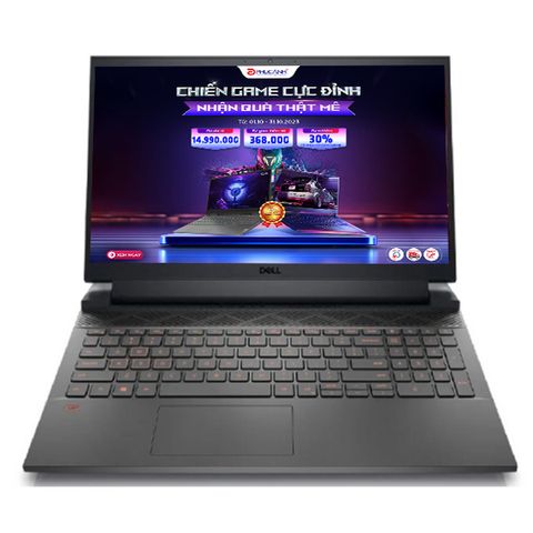  Laptop Dell Gaming G15 5520 71000334 (Core i7-12700H | 16GB | 512GB | RTX 3060 6GB | 15.6 inch FHD 165Hz | Win 11 | Office | Xám) 