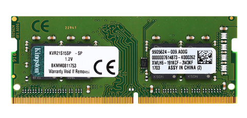  Ram Laptop Kingston (KVR32S22S8/16) 16GB (1x16GB) DDR4 3200Mhz 