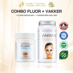 Combo 1 Fluor Daglig 90V + Vakker Ren hud 108V