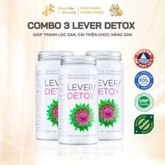 Combo 3 lọ Lever Detox 108V