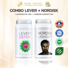 Combo 1 Lever Detox108V + Nordisk Ukraft 68V