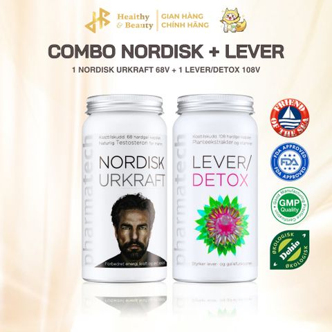 Combo 1 Nordisk Ukraft 68V + Lever Detox108V