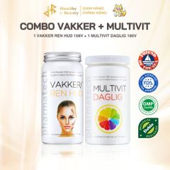 Combo 1 Vakker Ren hud 108V + Multivit Daglig 180V