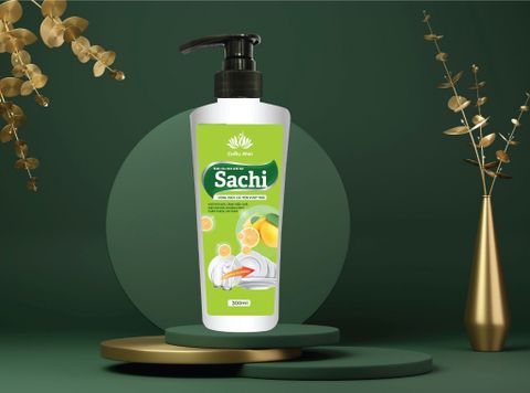 NƯỚC RỬA CHÉN SINH HỌC SACHI TINH CHẤT CHANH 300ml 