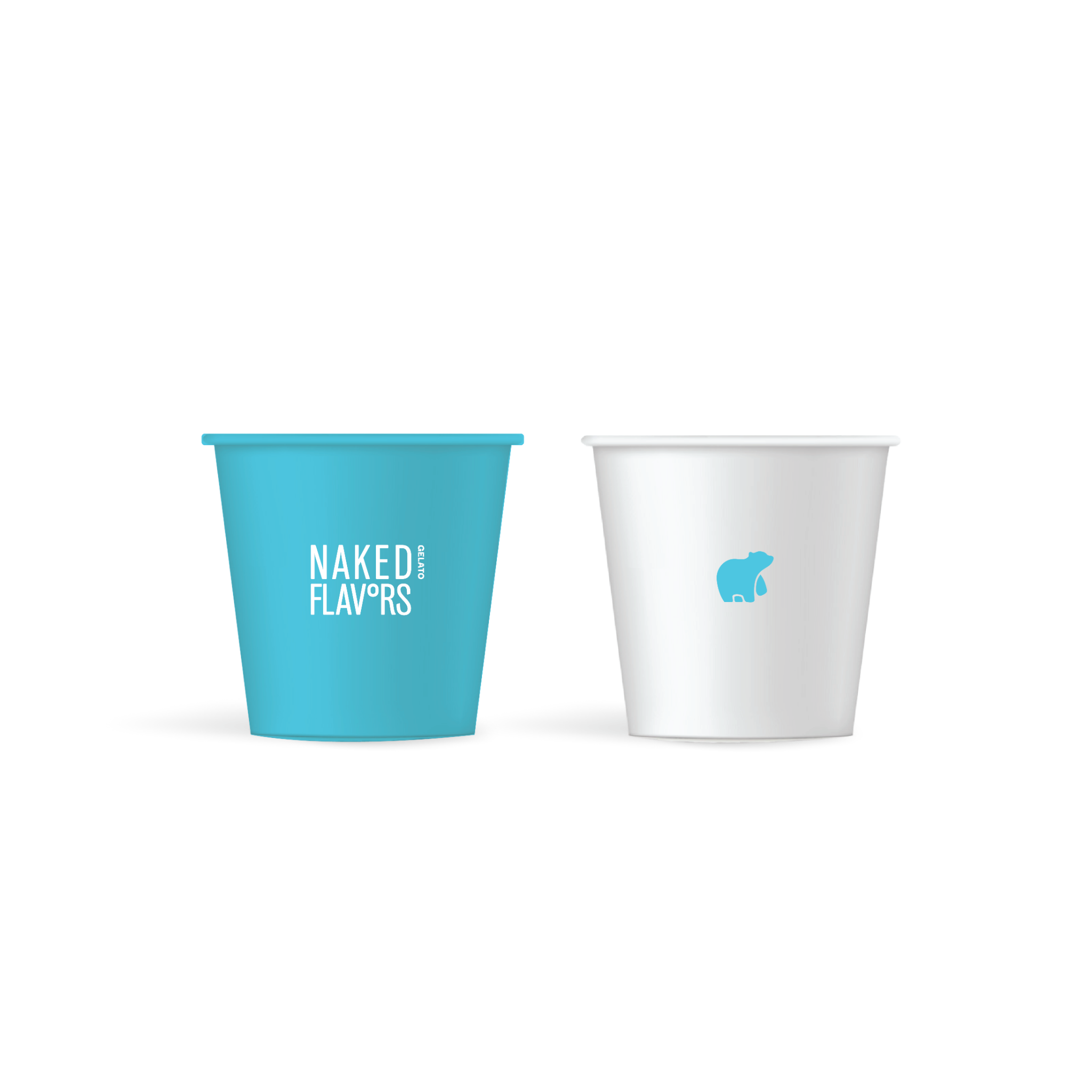 Hộp 02 ly sứ Naked Flavors