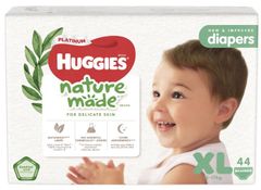  Tả bỉm dán Huggies size XL 44 miếng 