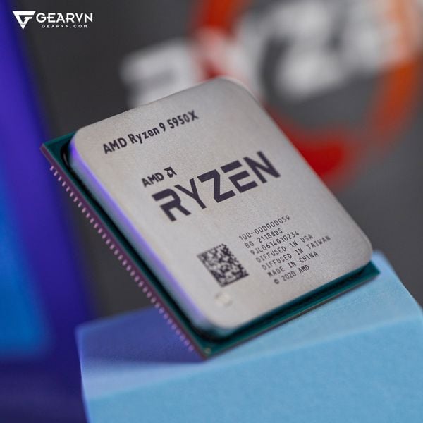  Bộ vi xử lý AMD Ryzen 9 5950X / 3.4GHz Boost 4.9GHz / 16 nhân 32 luồng / 64MB / AM4 