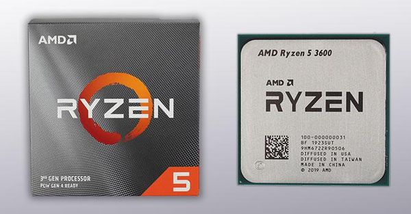  Bộ vi xử lý AMD Ryzen 5 3600 / 3.6GHz Boost 4.2GHz / 6 nhân 12 luồng / 32MB / AM4 