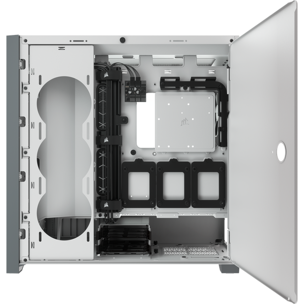  Vỏ máy tính Corsair 5000D Airflow TG White - (CC-9011211-WW) 