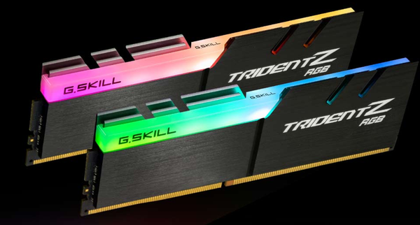  Ram G.Skill Trident Z 1x8GB RGB 3000 (F4-3000C16D-16GTZR) 