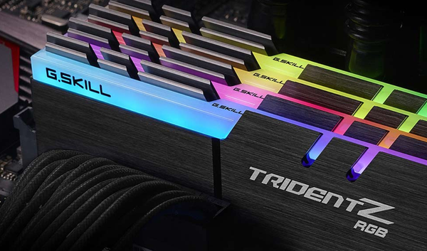  Ram G.Skill Trident Z 1x8GB RGB 3000 (F4-3000C16D-16GTZR) 