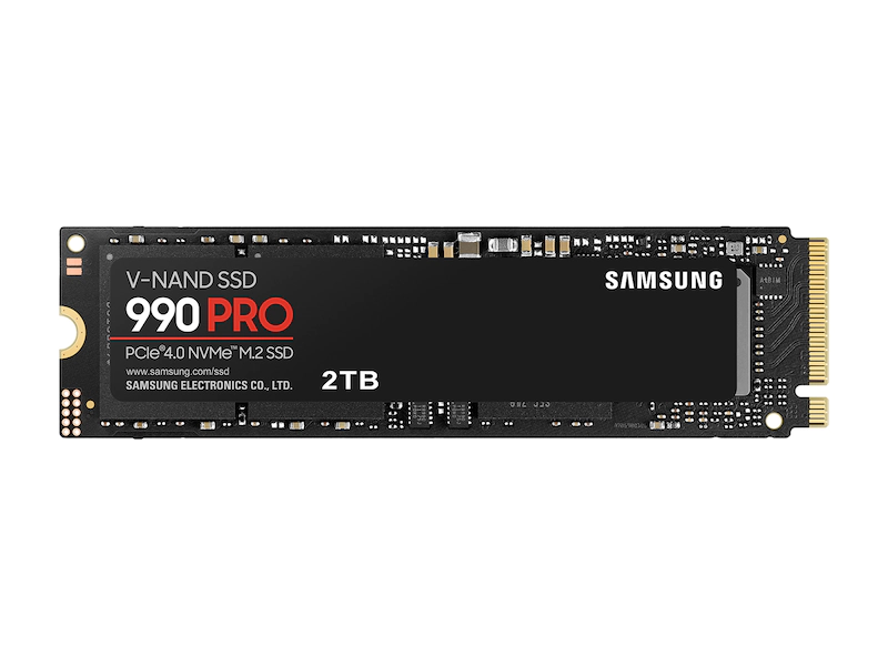Ổ Cứng SSD Samsung 990 PRO 2TB M.2 PCIe Gen4 NVMe (MZ-V9P2T0BW)