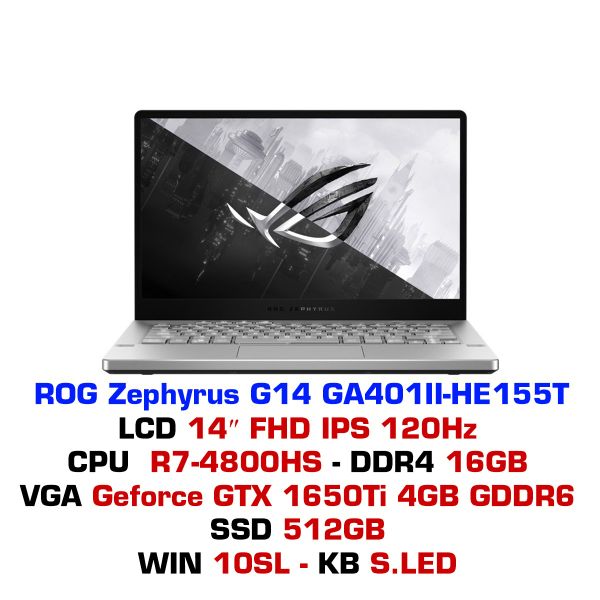  Laptop Gaming ASUS ROG Zephyrus G14 GA401II HE155T 