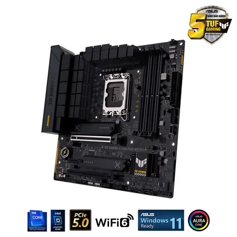  Bo mạch chủ ASUS TUF GAMING B760M-PLUS WIFI DDR4 