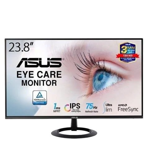  Màn hình ASUS VZ24EHE 24" IPS 75Hz viền mỏng 