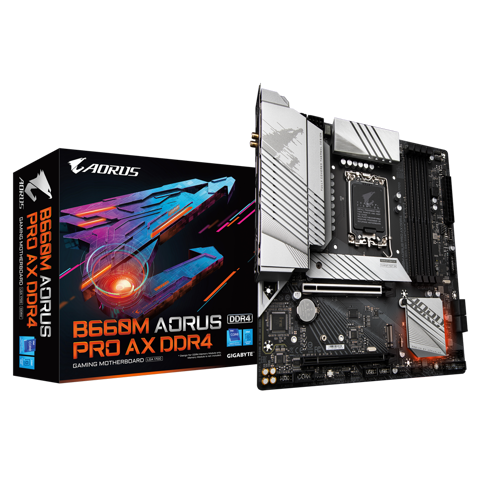 Bo Mạch Chủ Gigabyte B660M Aorus Pro AX DDR4