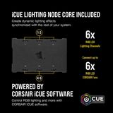  Bộ 2 quạt Corsair QL140 PRO RGB LED kèm Node Core (CO-9050100-WW) 