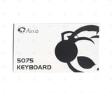  Bàn phím cơ AKKO 5075B Plus-S Black & Silver Akko Switch v3 Cream Yellow Pro 