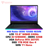  Laptop gaming MSI Raider GE66 12UGS 463VN 