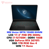  Laptop Gaming MSI Vector GP76 12UGS 644VN 