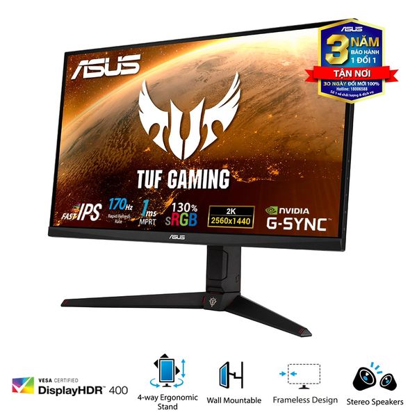  Màn hình ASUS TUF GAMING VG27AQGL1A Zaku II Edition 27" IPS 2K 170Hz 