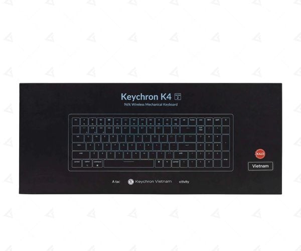  Bàn phím cơ Keychron K4 RGB Hot Swap - Case Nhôm 