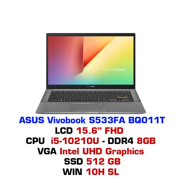  Laptop Asus Vivobook S533FA BQ011T 