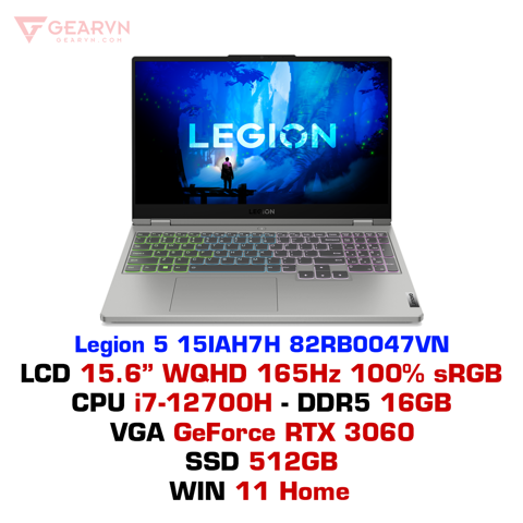  Laptop gaming Lenovo Legion 5 15IAH7H 82RB0047VN 