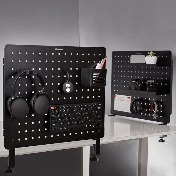  Bảng treo đồ Pegboard HyperWork PG-02 Đen 