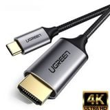  Cáp chuyển đổi Ugreen USB-C to HDMI 4K 60HZ MM142 50570 1.5M 
