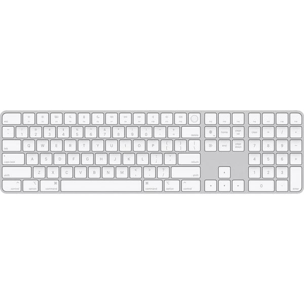 Apple Magic Keyboard with Touch ID and Numeric Keypad -  MK2C3ZA/A 