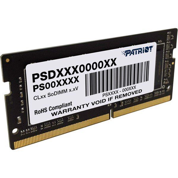  (8GB DDR4 1x8GB 2666) RAM Laptop Patriot 8GB 2666 SODIMM 