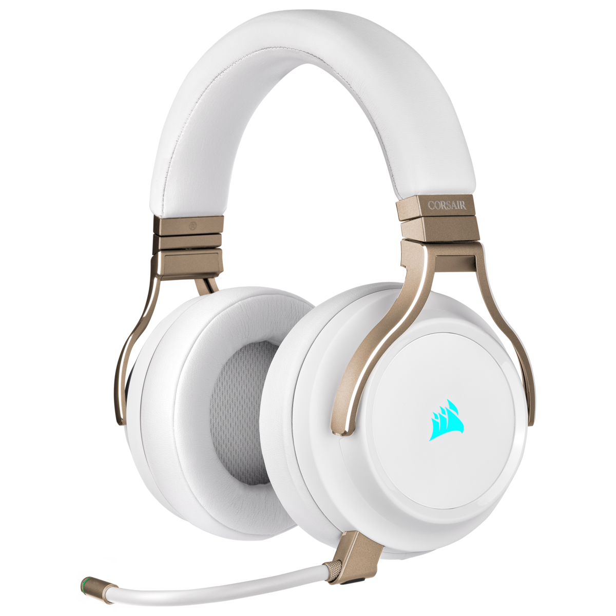 Tai Nghe Corsair Virtuoso Rgb Wireless Pearl
