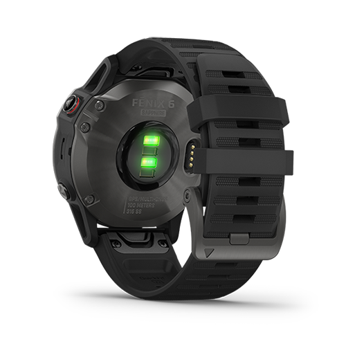  Đồng hồ thông minh Garmin Fēnix 6S Sapphire Carbon Gray DLC 