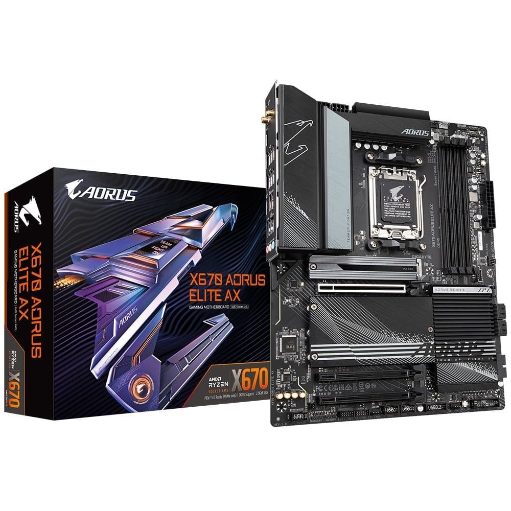 Bo Mạch Chủ Gigabyte X670 Aorus Elite Ax (Ddr5)