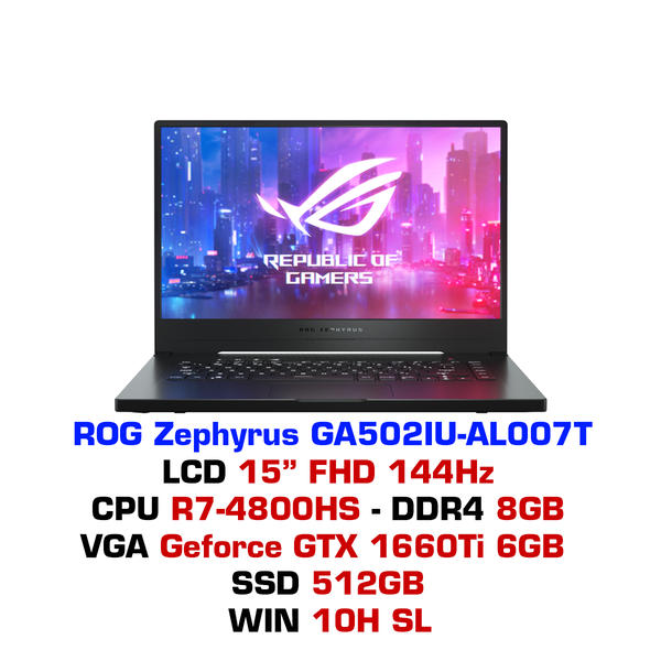  Laptop Gaming ASUS ROG Zephyrus G15 GA502IU AL007T 
