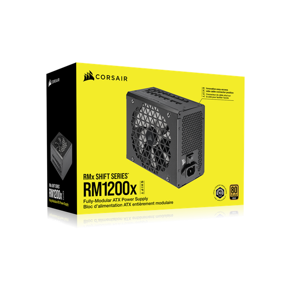  Nguồn máy tính Corsair RM1200x SHIFT ATX 3.0 - 80 Plus Gold - Full Modular (1200W) (CP-9020254-NA) 