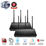  ASUS RT AC67U (2PK) Chuẩn AC1900 AiMesh 360 WIFI Mesh, 2 băng tần, chipset Broadcom, AiProtection, USB 3.0 