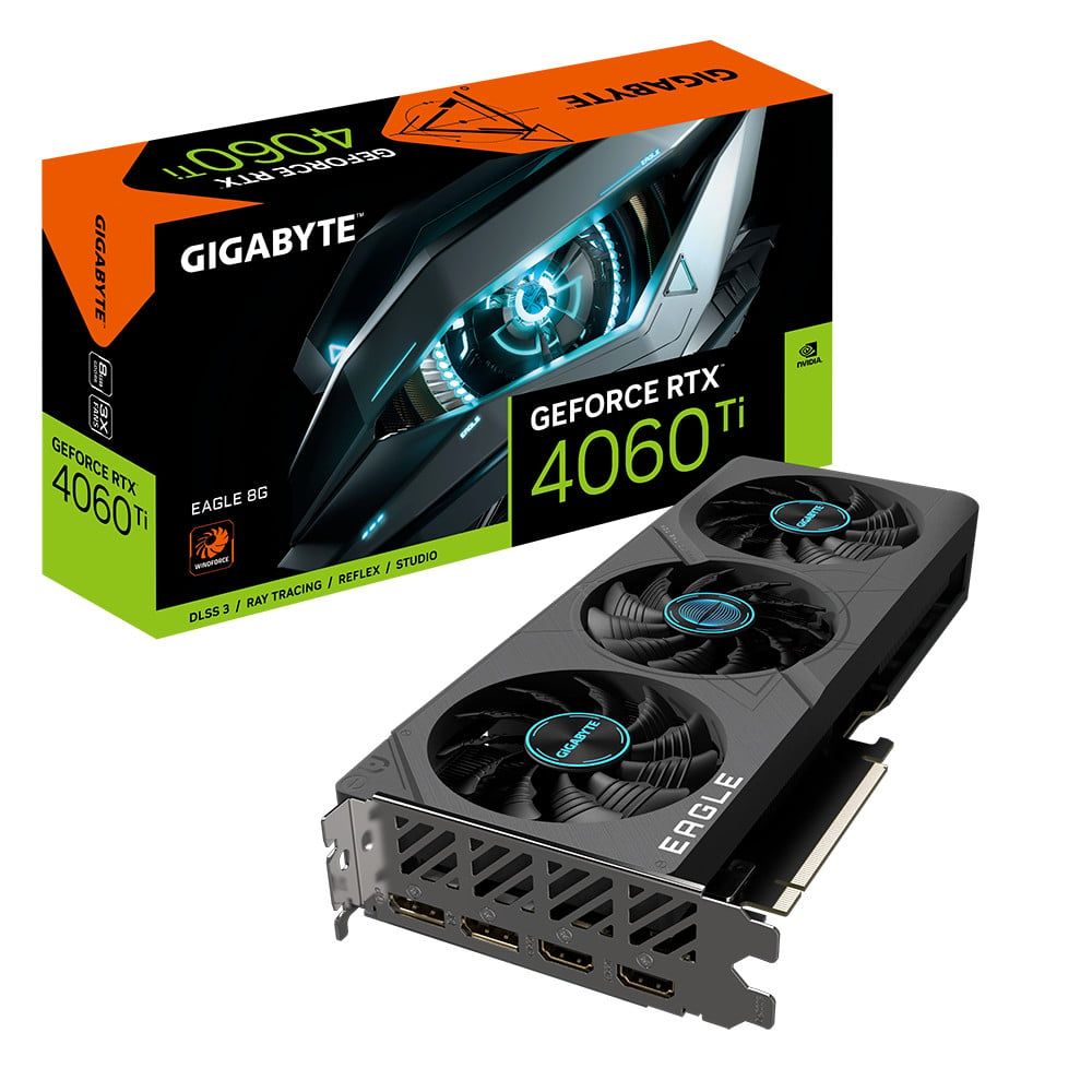 Card Màn Hình Gigabyte Geforce Rtx 4060 Ti Eagle 8G (Gv - N406Teagle - 8Gd)