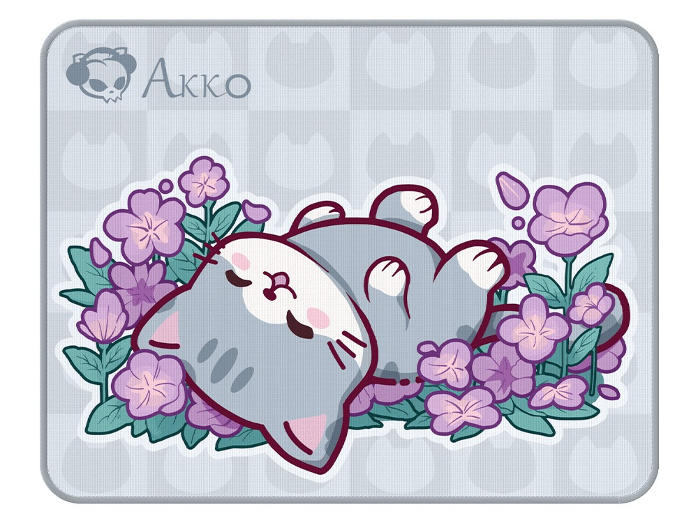 Lót Chuột Akko Cat Theme - Gary Mimo