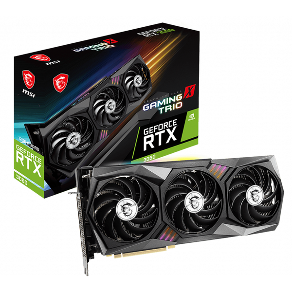  MSI GeForce RTX™ 3060 GAMING X TRIO 12G 