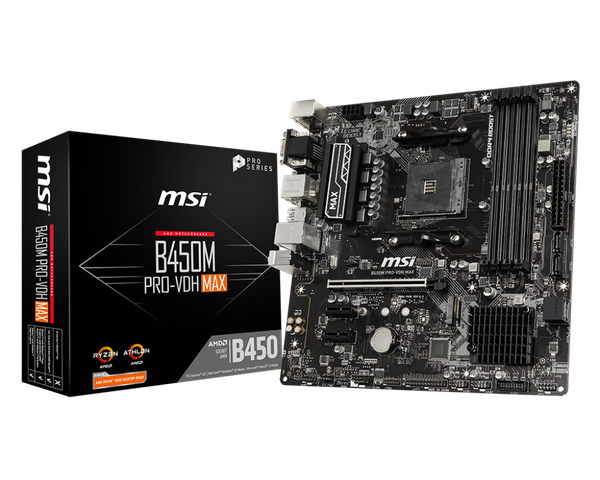  MSI B450M PRO-VDH MAX 