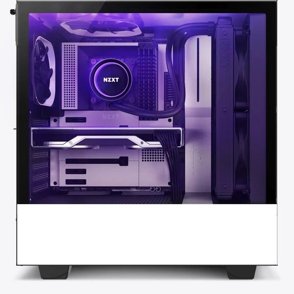  Vỏ máy tính NZXT H510i MATTE WHITE (Mid - Tower) 