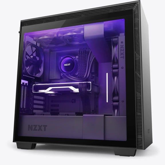  Vỏ máy tính NZXT H710i Smart ATX Black (Mid - Tower) 