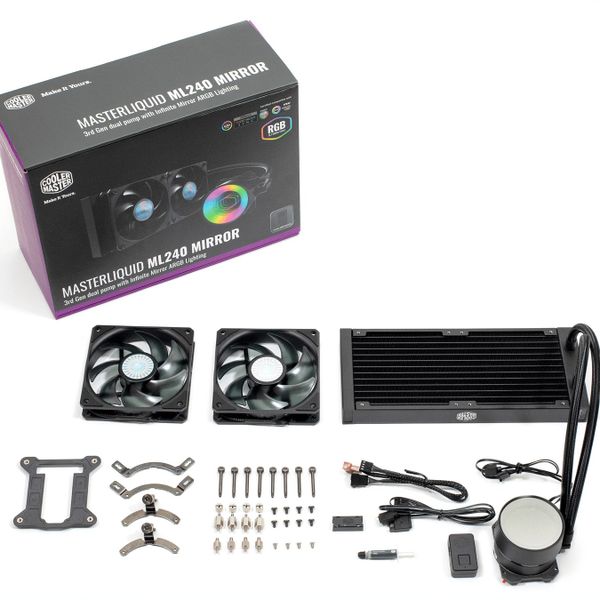  Tản nhiệt AIO Cooler Master MASTERLIQUID ML240 MIRROR 