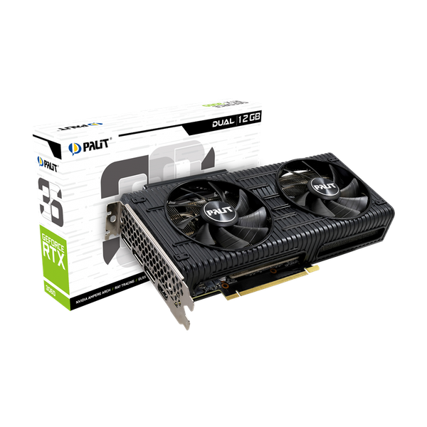  Card màn hình Palit GeForce RTX 3060 Dual 12G (LHR) 