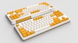  BÀN PHÍM CƠ FL-ESPORTS CMK87 YELLOW & WHITE - 3 MODE-Kailh Box Red Switch 