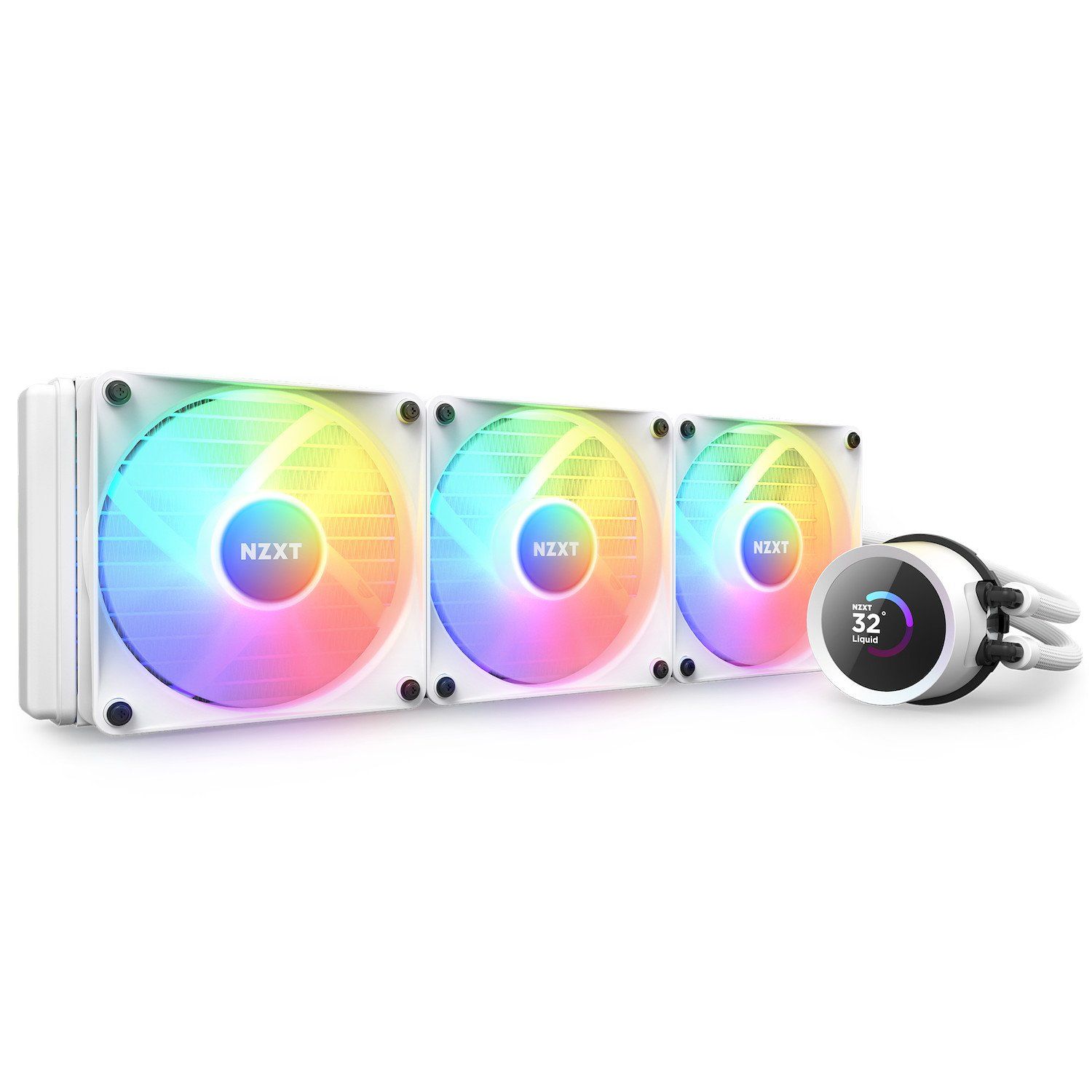 Tản Nhiệt Aio Nzxt Kraken 360 Rgb White (Rl - Kr360 - W1)