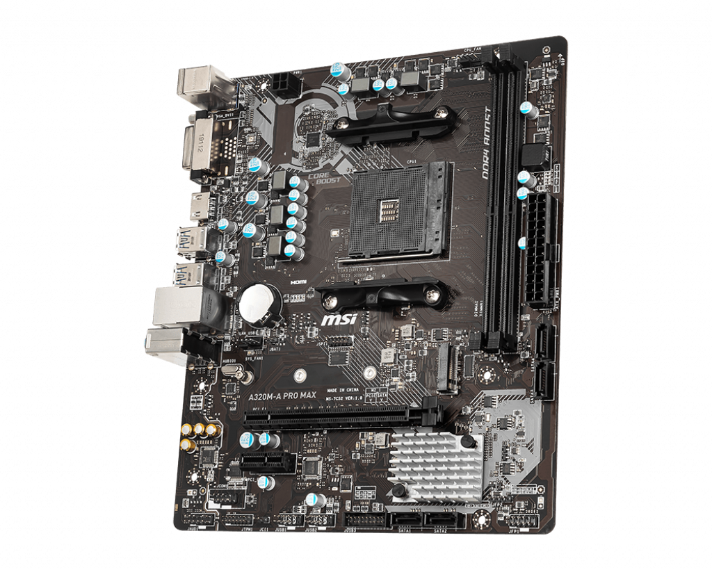 Bo mạch chủ - Mainboard MSI A320M-A PRO MAX chính hãng – GEARVN.COM